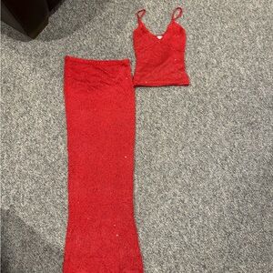 Asta Resort 2 piece skirt set worn once in photo